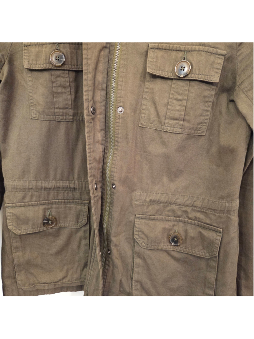 Women's Jack Utility Jacket Olive Size XS - Picture 5 of 11